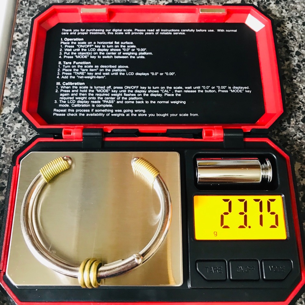 Sterling Silver Bracelet Ring Set - image 5